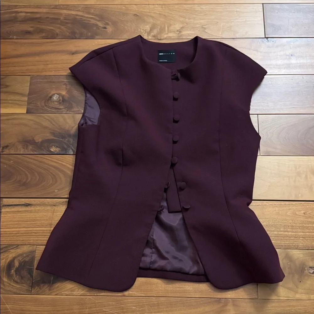 ASOS Design Grown-On Cap Sleeve Vest - Picture 5 of 7